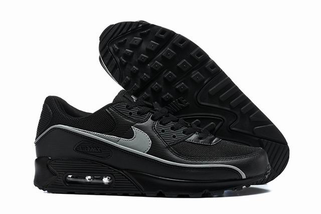 (image for) Nike Air Max 90 Premium Black Reflective HV4517-002 Men's Shoes-7